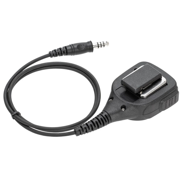 Ham Radio 7.1mm Speaker Microphone with U94 PTT Headset Adapter for Motorola GP328Plus - 7