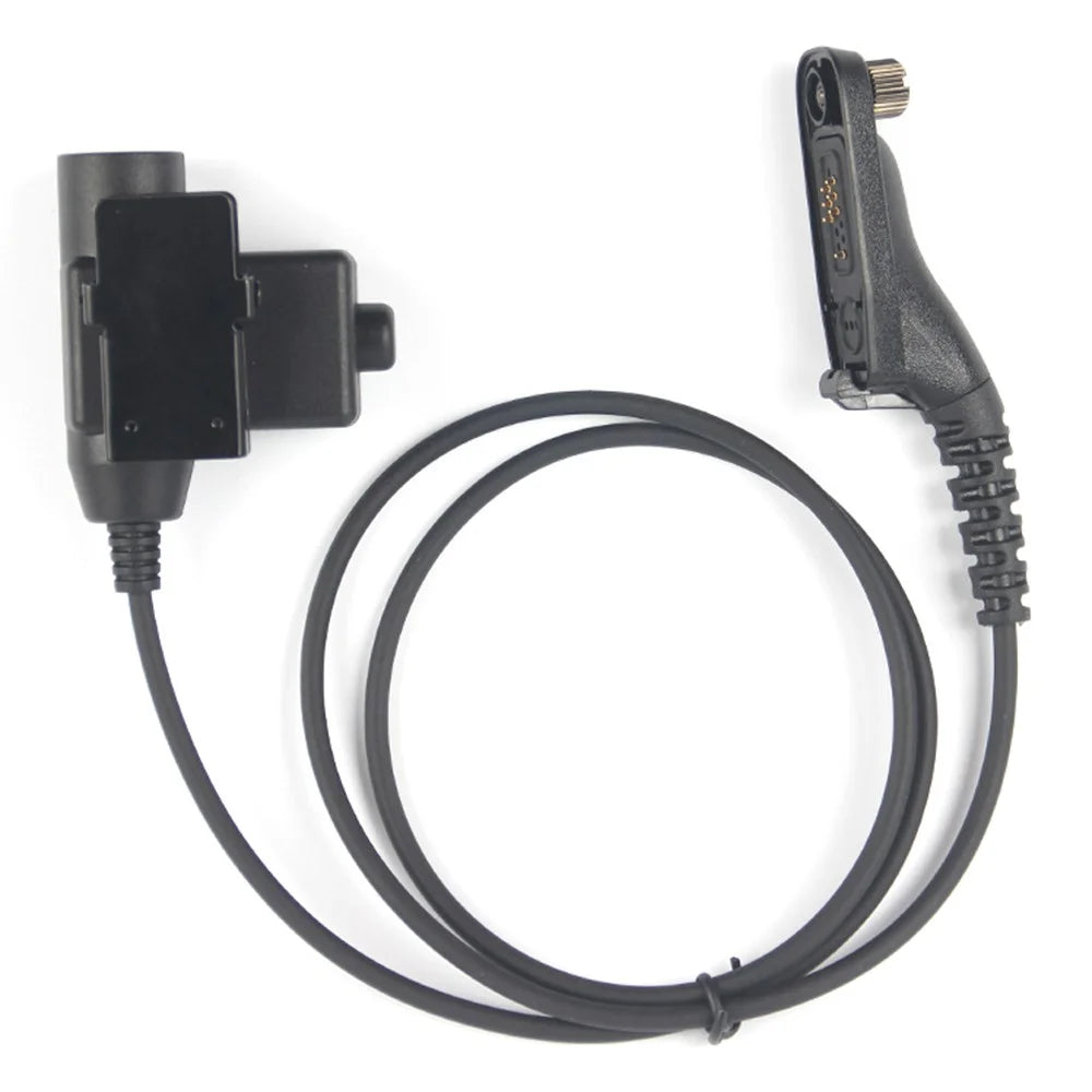 Ham Radio 7.1mm Speaker Microphone with U94 PTT Headset Adapter for Motorola Xir P8268  /  DP4800  /  APX-4000  /  APX-6000  /  APX-7000 - 5