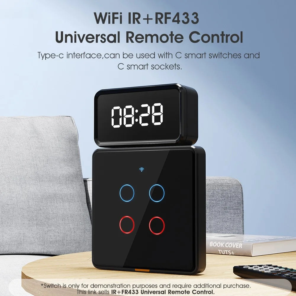 MG-YKQ102 WiFi Smart IR Infrared RF433 Remote Control Tuya APP Remote Air Conditioner Fan Switch - 3