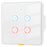 MG-KG110 4 Gang WiFi+433 Dual Mode Touch Smart Switch Tuya APP Voice Control Wall Light Switch, EU Plug  /  White - 1