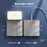 MG-KG110 4 Gang WiFi+433 Dual Mode Touch Smart Switch Tuya APP Voice Control Wall Light Switch, EU Plug  /  White - 4