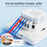 MG-KG110 3 Gang WiFi+433 Dual Mode Touch Smart Switch Tuya APP Voice Control Wall Light Switch, EU Plug  /  White - 2