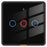 MG-KG110 3 Gang WiFi+433 Dual Mode Touch Smart Switch Tuya APP Voice Control Wall Light Switch, EU Plug  /  Black - 1