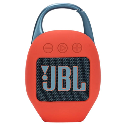 Portable Silicone Protective Case for JBL Clip 5 Bluetooth-compatible Speaker - Red - 1