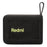For Xiaomi Redmi Portable Bluetooth-compatible Speaker Silicone Protective Case Anti-Scratch Cover with Strap - Black - 1
