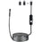 AN112 5m Hard Wire 3.0MP HD Endoscope 8mm Dual Lens Industrial Inspection Camera for Apple / Android Phone - 1