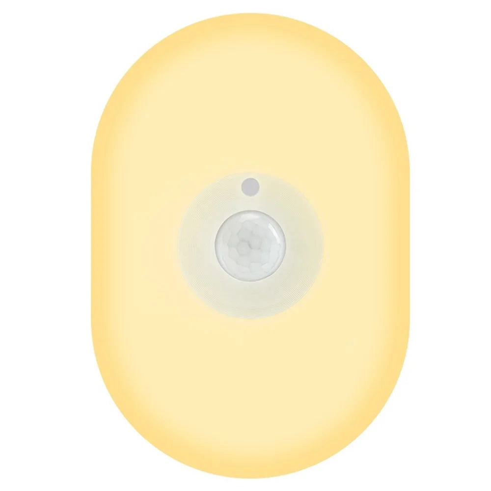 TM-YD001W WiFi Night Light Tuya App Voice Control Smart Home Infrared Human Body Sensing Night Lamp - US Plug - 2