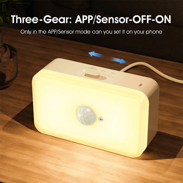 MG-YD101 Human Body Sensor Tuya App Voice Control Intelligent Wireless Night Light - 4