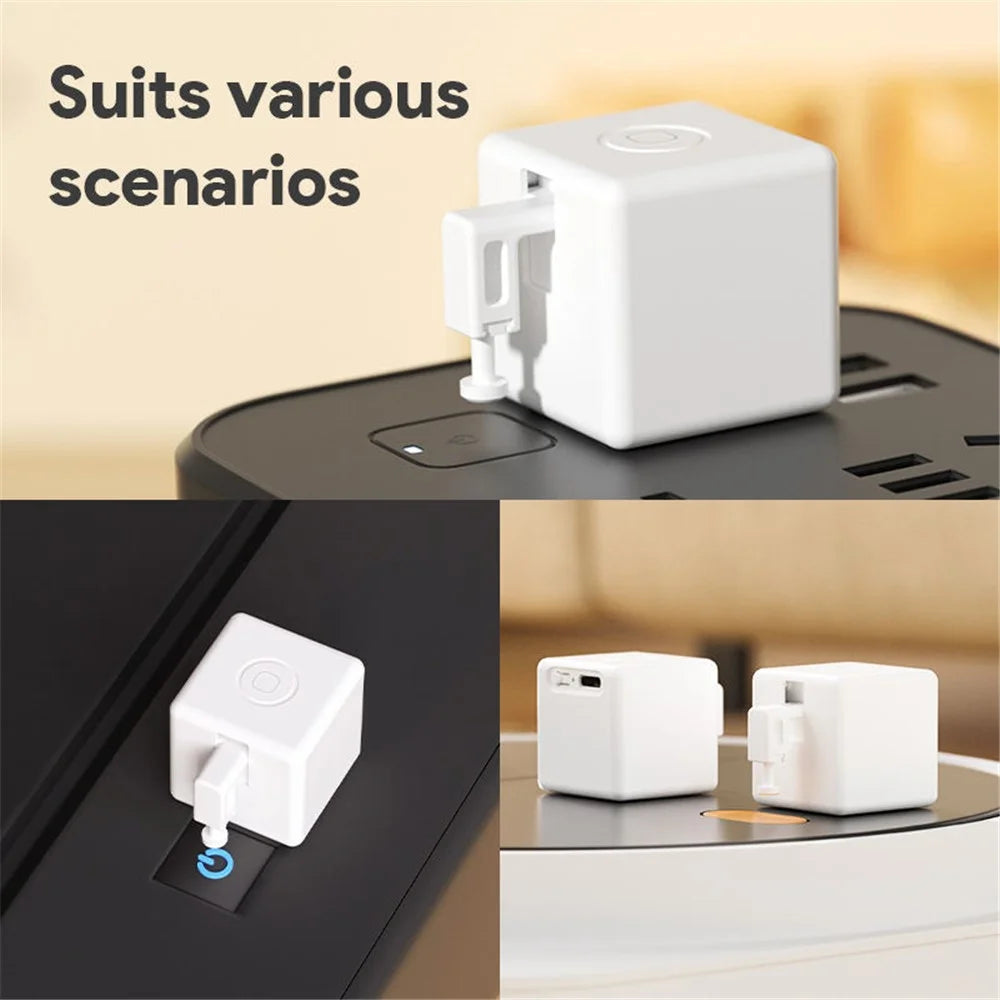 ADFBB531 Rechargeable Tuya Bluetooth-compatible Smart Touch Pusher Arm Fingerbot Plus Switch Button - 4