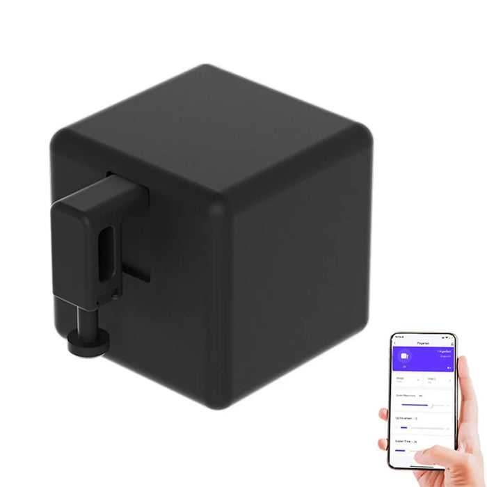 ADFB0201 Fingerbot Switch Voice Control Bluetooth-compatible Tuya Smart Switch Button Pusher - Black - 1