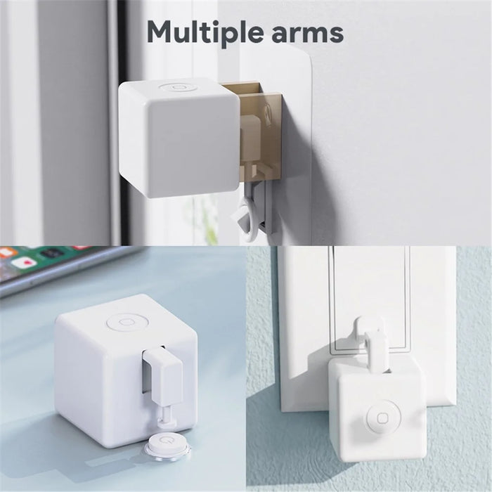 MADFB5321 Bluetooth-compatible Fingerbot Plus Smart Switch Button Pusher Remote Control Fingerbot Hub for Mijia - White - 6