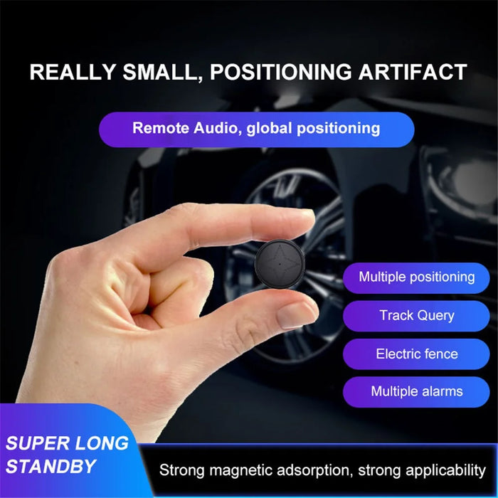 PG12 Car Tracker Vehicle Locator Anti-Lost Magnetic Tracking Device Locator - 3
