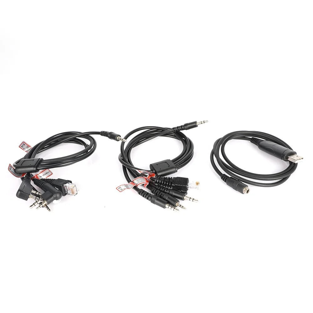 Two Way Radio 8 in 1 USB Programming Cable for Motorola / Puxing / Baofeng / Wouxun / Kenwood Car Radio - 6