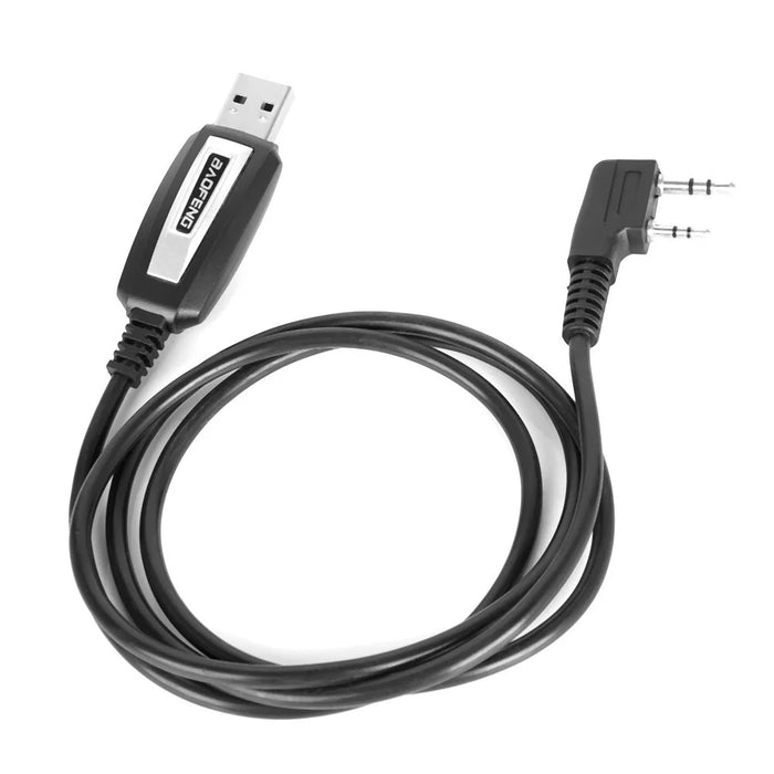 BAOFENG Universal 2-pin Plug USB Programming Cable for Puxing / Baofeng / Wouxun Car Walkie Talkie - 2