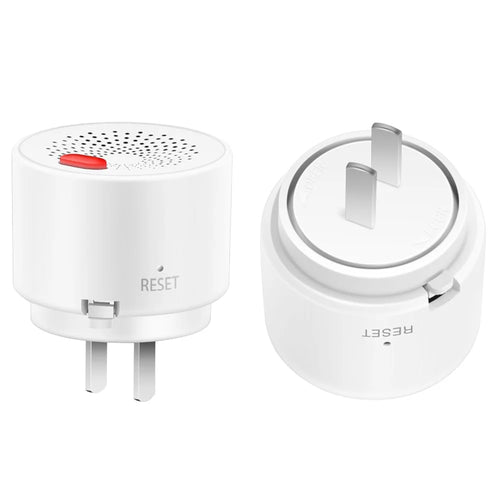 WiFi Gas Leak Sensor Tuya Natural Gas Alarm Plug In Explosive Gas Detector for Home - US Plug - 1