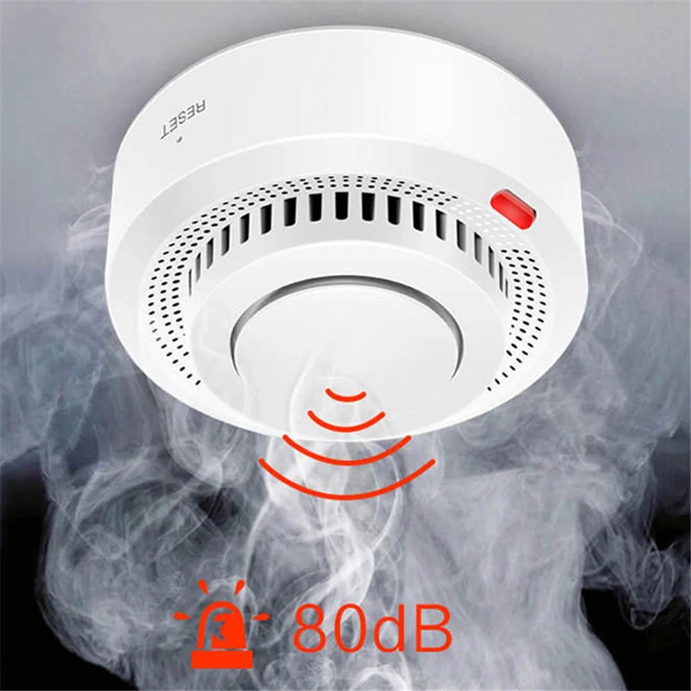 Tuya Zigbee Smoke Detector Real Time Monitoring Smoke Sensor Alarm Works with Alexa / Google Assistant - 4