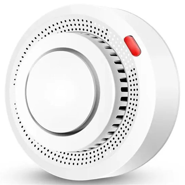 WiFi Smart Smoke Detector Tuya App Controlled Smoke Sensor Alarm Device - 1