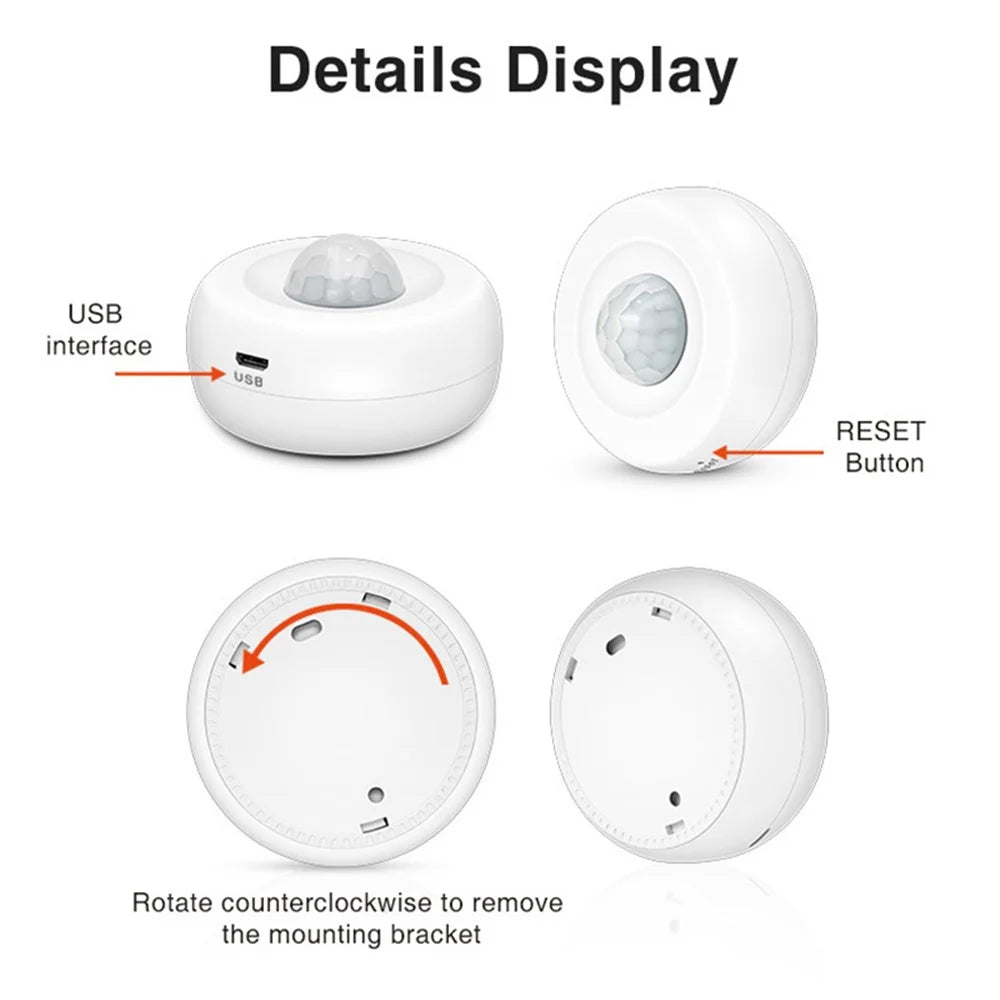 Human Presence Sensor Tuya Zigbee 3.0 Motion Detection PIR Sensor - 3