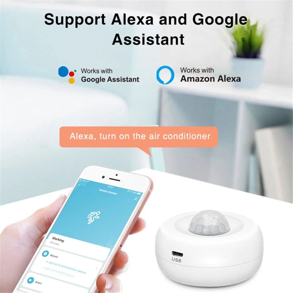 Human Presence Sensor Tuya Zigbee 3.0 Motion Detection PIR Sensor - 5