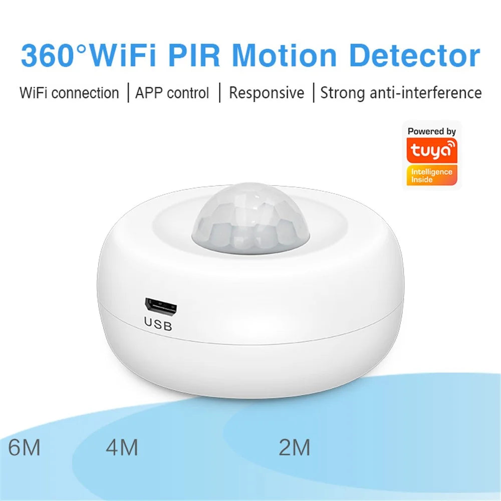 WiFi Human Presence Sensor Tuya Smart App Control Motion Detection PIR Sensor - 5