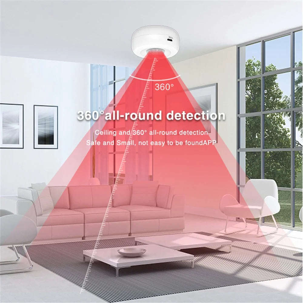 WiFi Human Presence Sensor Tuya Smart App Control Motion Detection PIR Sensor - 6