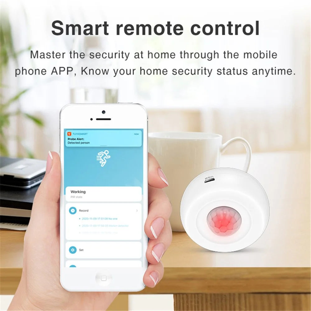 WiFi Human Presence Sensor Tuya Smart App Control Motion Detection PIR Sensor - 7