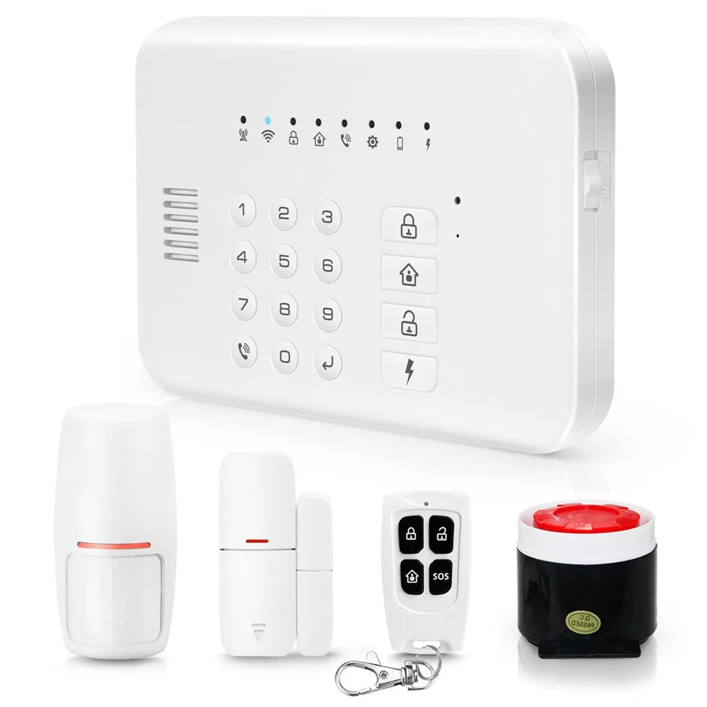 GW1 WiFi GSM Tuya Smart Home Security Alarm  System Anti-Theft Auto Dialer - 1