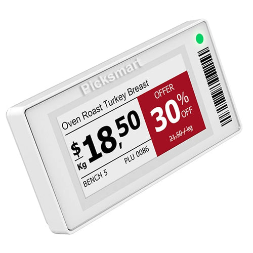 PICKSMART PE21R V4 2.1 inch TFT Screen Display Bluetooth-compatible Electronic Price Tags Digital Store Shelf Labels - 1