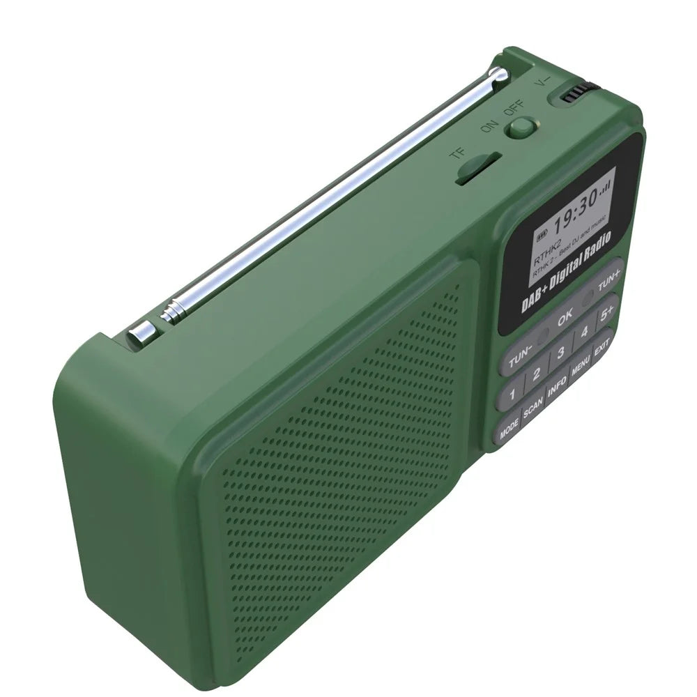 P11 Portable Outdoor Solar Power Rechargeable DAB / FM Radio Support Bluetooth-compatible Connection - 3