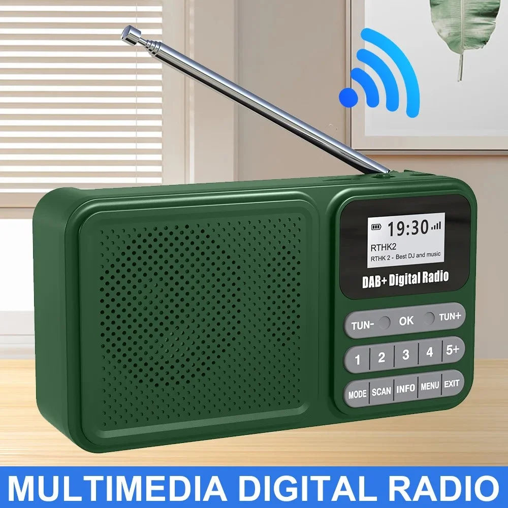 P11 Portable Outdoor Solar Power Rechargeable DAB / FM Radio Support Bluetooth-compatible Connection - 4