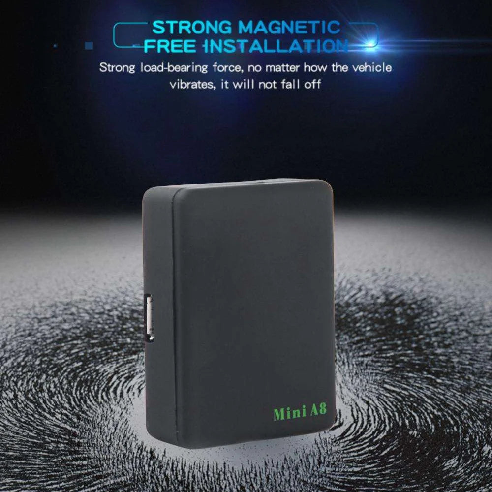 A8 Mini Vehicle Locator Car Tracker Anti-Lost Tracking Device Locator SOS Emergency Call - 6