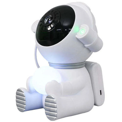 k950 Cartoon Astronaut Projector Lamp USB Powered Bedroom Starry Sky Night Lamp with 6 Projection Cards - 1