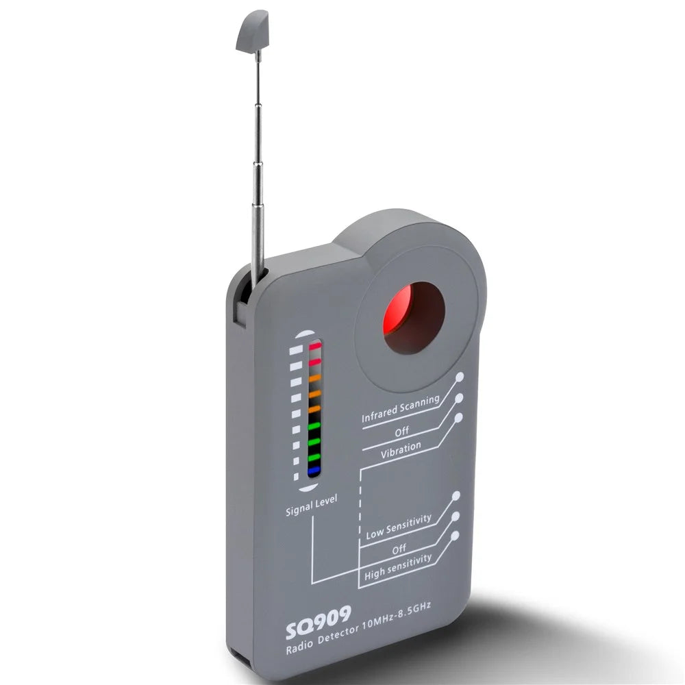 SQ909 Wireless RF Signal Detector Hidden Camera Detector GPS Tracker Scanning Device - 1