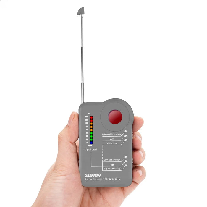 SQ909 Wireless RF Signal Detector Hidden Camera Detector GPS Tracker Scanning Device - 3