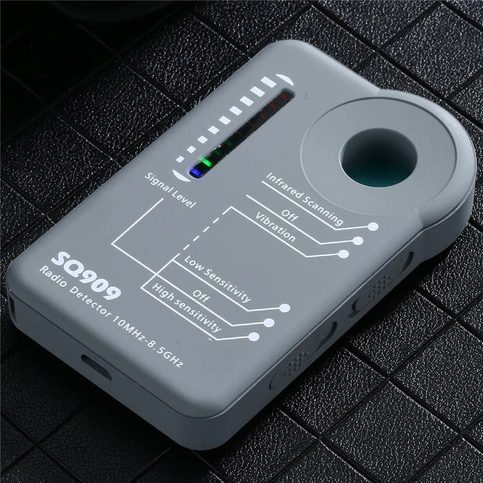 SQ909 Wireless RF Signal Detector Hidden Camera Detector GPS Tracker Scanning Device - 4