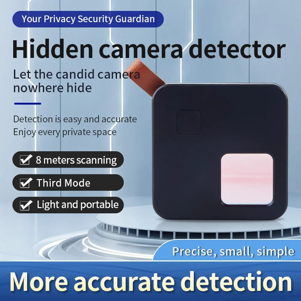 Q88 Hidden Camera Finder Anti-Peeping Security Protection Mini Camera Detector - 3