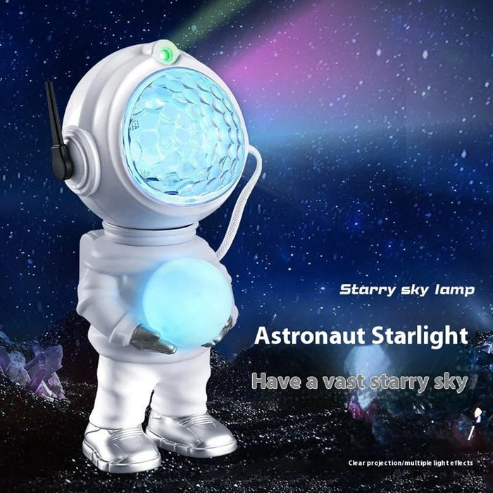 JN2318 Water Ripple Starry Sky Project Light Cartoon Astronaut Projection Lamp Decorative Night Light - 2