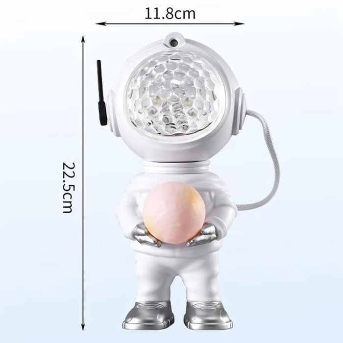 JN2318 Water Ripple Starry Sky Project Light Cartoon Astronaut Projection Lamp Decorative Night Light - 6