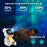 JN2316 Lovely Astronaut Starry Sky Projection Lamp Bluetooth-compatible Speaker 7 Color Moon Night Light - 4