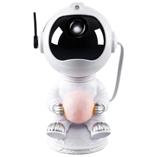 JN2312 Lovely Astronaut Smart Timing Starry Sky Projection Lamp Bluetooth-compatible Speaker Moon Night Light - 1