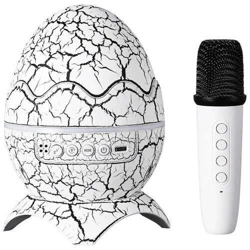 k2310 Dinosaur Egg Galaxy Star Projector Starry Night Light Bluetooth-compatible Speaker Music Player with Microphone - 1