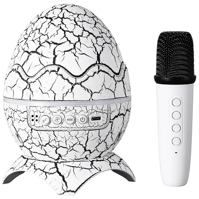 k2310 Dinosaur Egg Galaxy Star Projector Starry Night Light Bluetooth-compatible Speaker Music Player with Microphone - 1