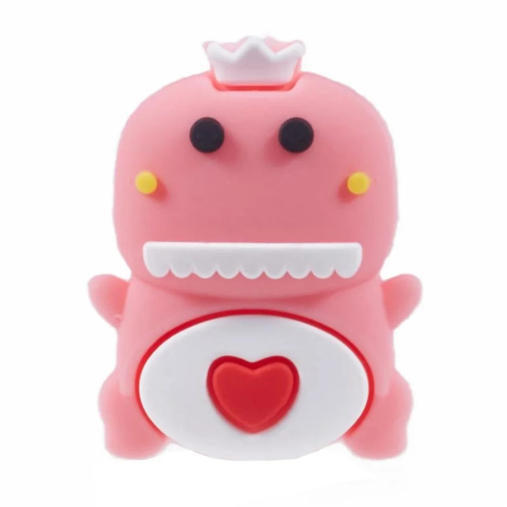 Cartoon Silicone Cable Protector Cord Saver USB Cable Buddies Holder for Smartphone - A - 1