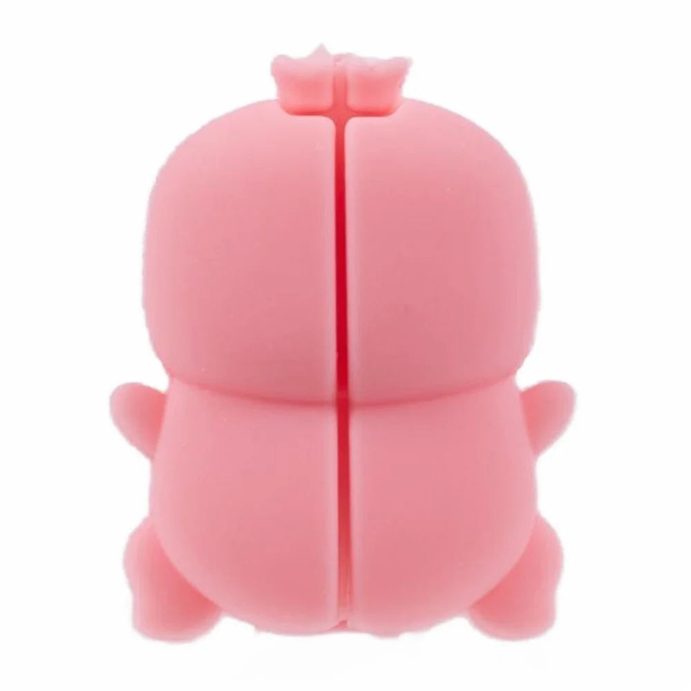 Cartoon Silicone Cable Protector Cord Saver USB Cable Buddies Holder for Smartphone - A - 2