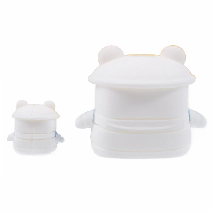 1 Set Cartoon Hat Duck Protective Case Silicone Adapter Charger Cable Protector Cover for iPhone 18W  /  20W Charger - Orange - 2