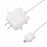 1 Set Cartoon Hat Duck Protective Case Silicone Adapter Charger Cable Protector Cover for iPhone 18W  /  20W Charger - Orange - 6