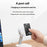 WIWU WT-03 iTag Card Shaped Key Bag Luggage Finder Anti-Loss Device Tracker for iOS - 3