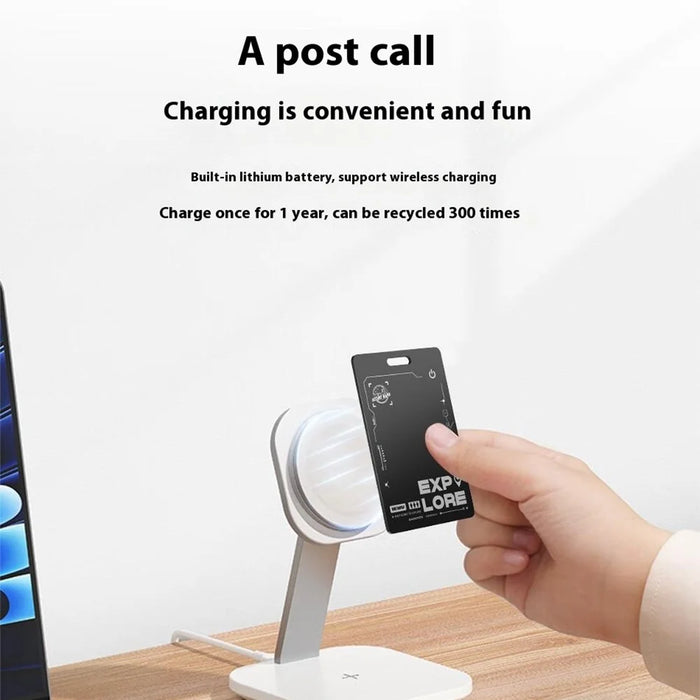 WIWU WT-03 iTag Card Shaped Key Bag Luggage Finder Anti-Loss Device Tracker for iOS - 3