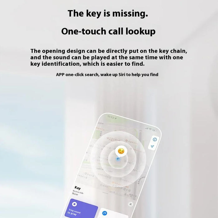 WIWU WT-03 iTag Card Shaped Key Bag Luggage Finder Anti-Loss Device Tracker for iOS - 4
