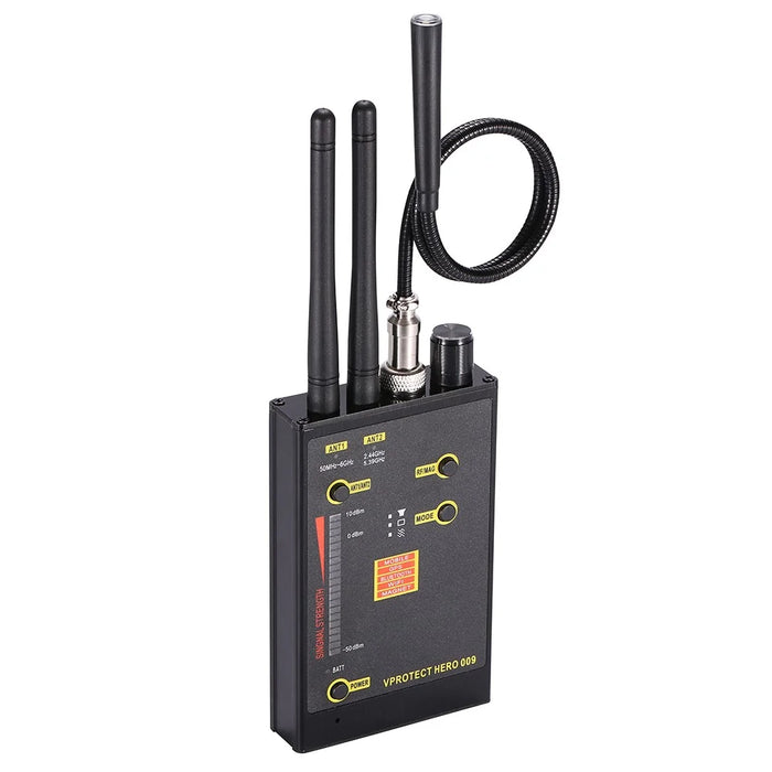 Hero 009 Digital Wireless RF Signal Detector GPS Tracker with Antennas - 4